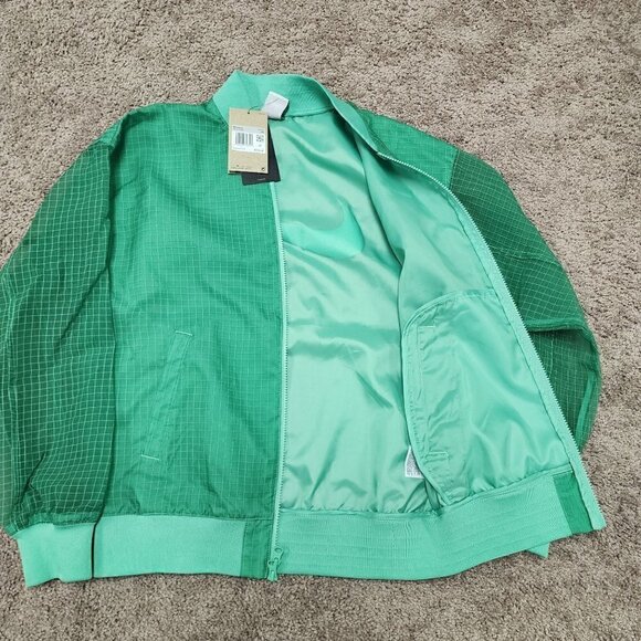 NWT Nike Sportswear Essentials Woven Varsity Bomber Jacket windbreaker XS - Picture 12 of 12